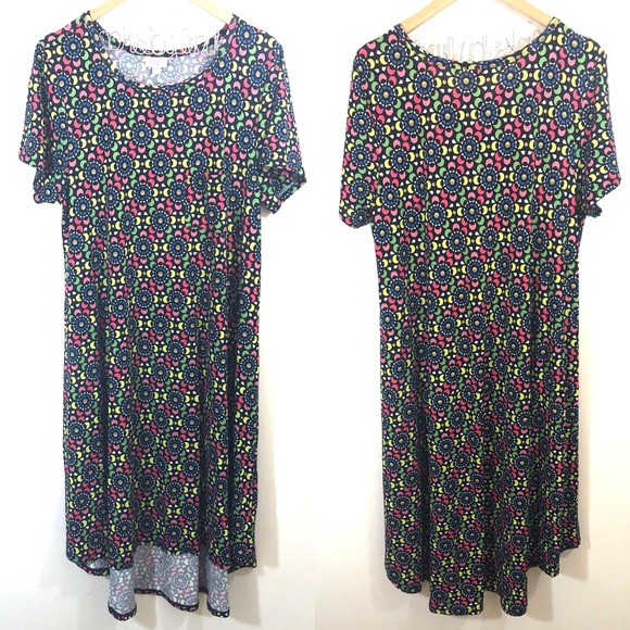 LuLaRoe Dresses & Skirts - Lularoe Floral Carly Dress